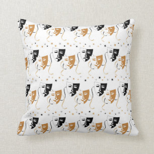 Cool Masque cinéma motif home cinéma coussin