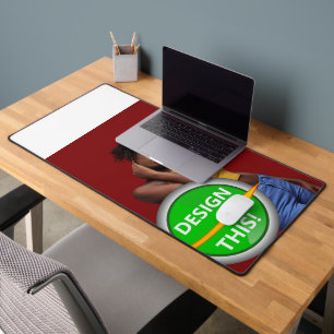 COOL ! Mat de bureau - 31,5 po x 15,5 po - Personn
