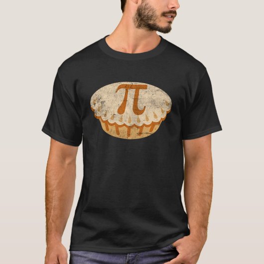 Cool Math Symbol Apple Pie Pi Day Men Women T-shirt (Voorkant)