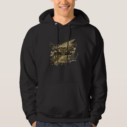 Cool mechanical Crab 1 Hoodie (Voorkant)