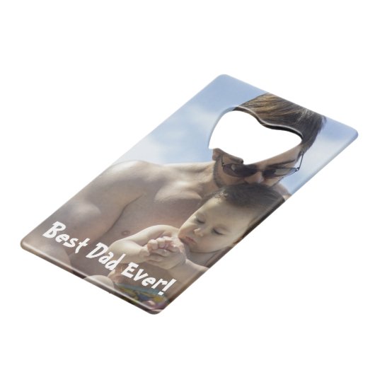 cool Meilleur papa Jamais Photo (Devant Angle)