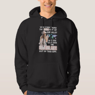 Cool meisje uit Simi Valley Stad trots Simi Valley Hoodie