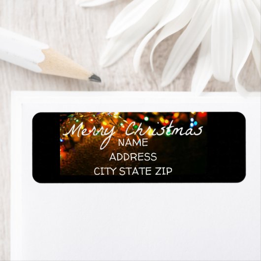 **COOL MERRY CHRISTMAS** RETURADRES ETIKET (Insitu)