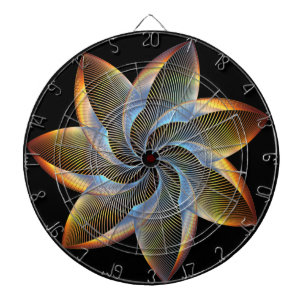 Cool Metal 5 Dart Board Dartbord