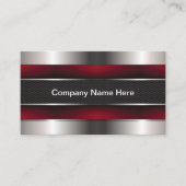 Cool Metallic Unieke Visitekaartjes (Voorkant)