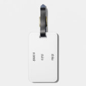 Cool Mexico Flag Design Bagagelabel (Achterkant verticaal)