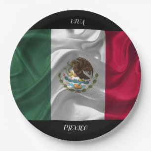 Cool Mexico Flag Design Papieren Bordje