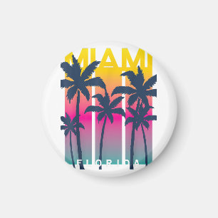 Cool Miami Florida Graphic Design T - shirts, ik h Magneet