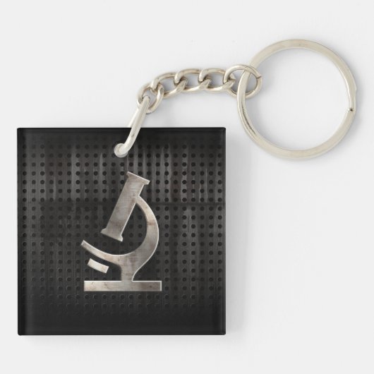 Cool-microscoop Sleutelhanger (Achterkant)