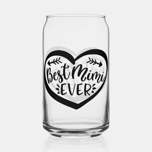 Cool Mimi Club, Mimi Gift Blikvorm Glas (Voorkant)