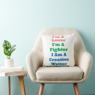 Cool minnaar vechter creatieve schrijver auteur ze kussen