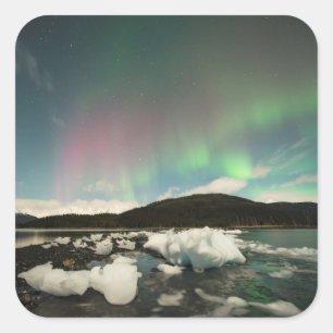 Cool Mix Aurora Vierkante Sticker