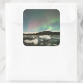 Cool Mix Aurora Vierkante Sticker (Tas)