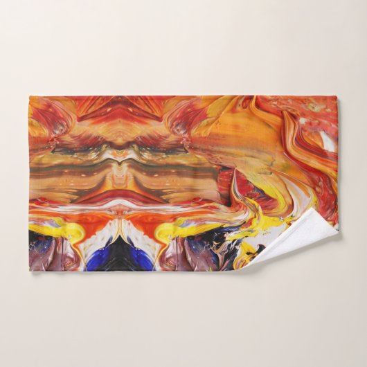 Cool mixte couleur drôle (Serviette à main)