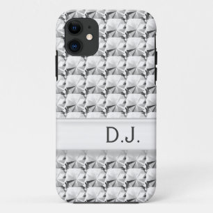 cool, mode, heldere gem steen, diamant iPhone 11 hoesje