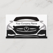 Cool Modern Automotive Business Card Template Visitekaartje (Voorkant)