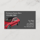 Cool Modern Automotive Visitekaartjes (Voorkant)