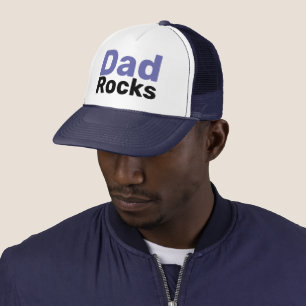 Cool Modern Dad Typography Trucker Hat Pet