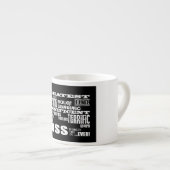 Cool Modern Fun Bosses : Grootste baas Espresso Kop (Voorkant rechts)