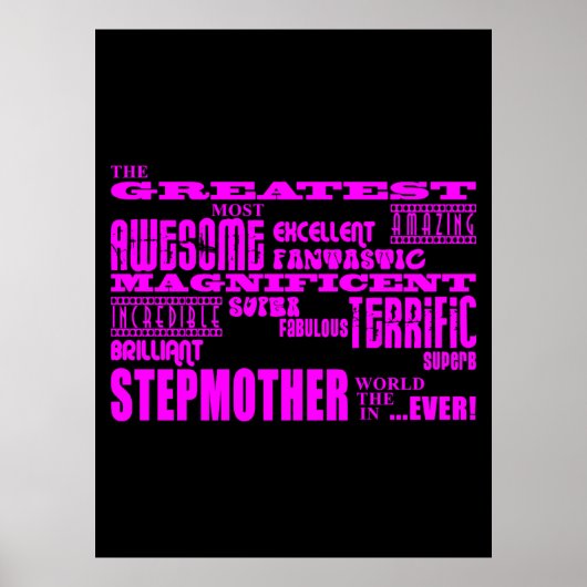 Cool Modern Fun Stepmothers : Grootste Stepmoeder Poster (Voorkant)