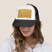 COOL MODERN GOLD MET GLITTER TRUCKER PET (In situ)