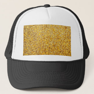 COOL MODERN GOLD MET GLITTER TRUCKER PET