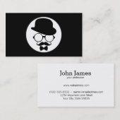 Cool Modern Hipster Visitekaartje Design (Voorkant / Achterkant)