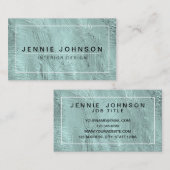 Cool Modern Interior Designer Visitekaartje (Voorkant / Achterkant)