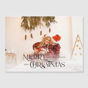 Cool Modern kerstfoto Foto