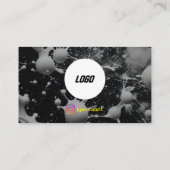 Cool Modern Minimalist Visitekaartje (Achterkant)