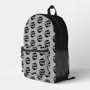 Cool modern patroon effen lichtgrijs voeg uw logo bedrukte rugzak