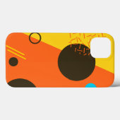 Cool, modern, trendy, urban Memphis illustratie Case-Mate iPhone Case (Achterkant (horizontaal))