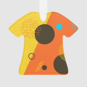 Cool, modern, trendy, urban Memphis illustratie Ornament
