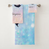 Cool moderne Bokeh Ombre Faux Lashes (En situation)