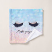 Cool moderne Bokeh Ombre Faux Lashes (Gant de toilette)