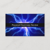 Cool Moderne Electricien Carte de visite (Devant)