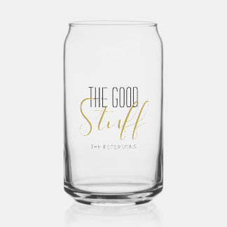 Cool Moderne Elegante Goede Spullen Goud Zwart Naa Blikvorm Glas