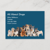 Cool Moderne Entraîneur de chiens Nouveau Carte de (Devant)