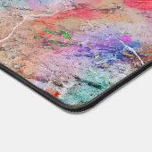 Cool Moderne Marbre Abstrait Couleur Néon initial (Coin)