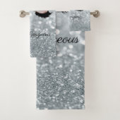 Cool moderne Parties scintillant Argent Bokeh, Fau (En situation)