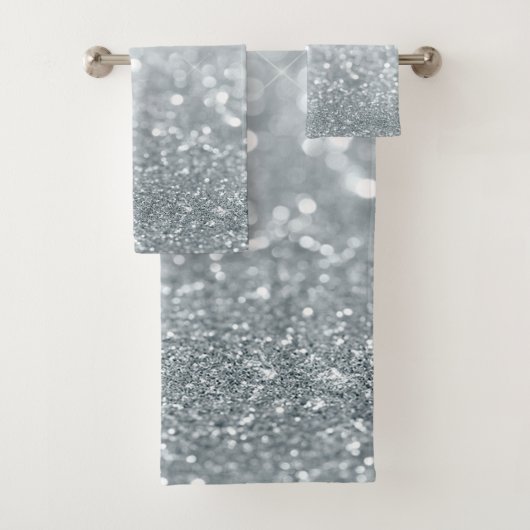 Cool moderne Parties scintillant en argent Bokeh (En situation)