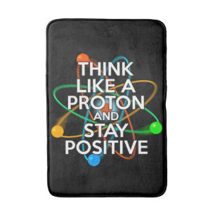 Cool moderne wetenschap positieve quote badmat
