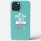 Cool Moederdag Business Mam Case-Mate iPhone Case (Achterkant)