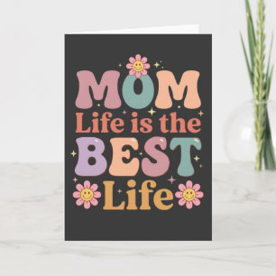 Cool Mom Leven Moeder Leven Is Het Beste Leven Cad Kaart