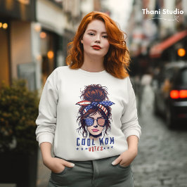 Cool Mom stemt  rommelig haar Lady Election Trui