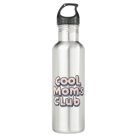 Cool Mom's Club Funny  Waterfles (Voorkant)