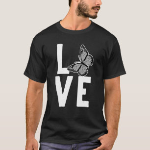 Cool Monarch Vlinder Mannen Vrouwen Lepidopterist T-shirt