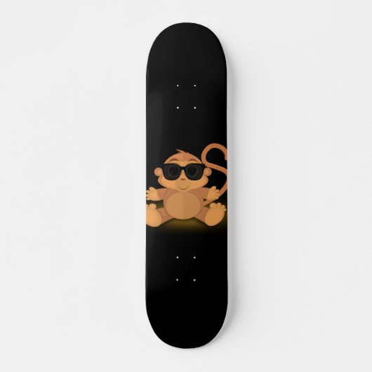Cool Monkey Skateboard (Voorkant)
