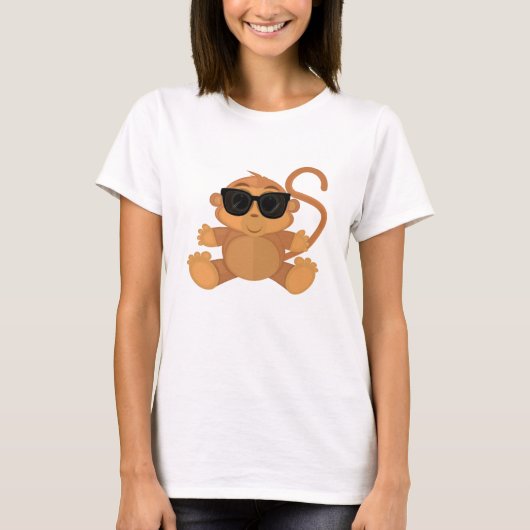 Cool Monkey T-shirt (Voorkant)