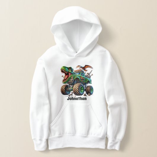 Cool Monster camion amoureux ajouter le nom (Poser)
